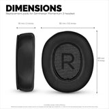 Replacement Earpads for Sennheiser Momentum 4 Wireless Headphones with Soft PU Leather & Memory Foam