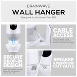 NOOIE CAM 360 WALL MOUNT, ADHESIVE HOLDER, EASY TO INSTALL