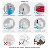 NOOIE CAM 360 WALL MOUNT, ADHESIVE HOLDER, EASY TO INSTALL