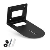 METAL PTZ CAMERA WALL MOUNT BRACKET, UNIVERSAL, SUITABLE FOR HUDDLECAM, PTZOPTICS, AVIPAS, LUMENS CAMERA - BLACK