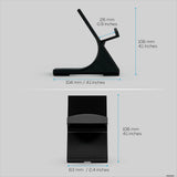 GAME CONTROLLER DESKTOP HOLDER STAND (2 PACK) - UNIVERSAL DESIGN FOR XBOX ONE, PS5, PS4, PC, STEELSERIES, STEAM & MORE, REDUCE CLUTTER UGDS-05