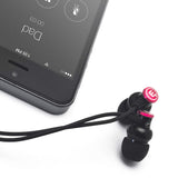 Delta IEM Noise Isolating Earphones With Microphone & Remote - Black