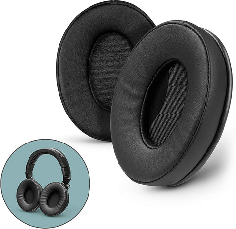 PROSTOCK - ATH M-SERIES EARPADS - FAUX LEATHER(VARIOUS COLOURS)