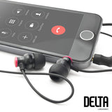 Delta IEM Noise Isolating Earphones With Microphone & Remote - Black