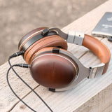 HM100 - CASQUE MONITEUR STUDIO AVEC ÉCOUTEURS EN BOIS 