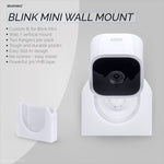 BLINK MINI CAMERA ADHESIVE WALL MOUNT HOLDER - EASY TO INSTALL - 2 PACK (02)