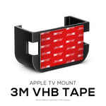 SUPPORT DE MONTAGE MURAL ET TV POUR APPLE TV 4K &amp; HD - À COLLER