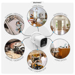 BLINK MINI CAMERA - ADHESIVE WALL MOUNTED BRACKET - TWIN PACK - WHITE