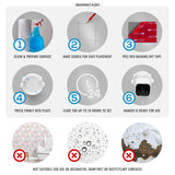 BLINK MINI CAMERA - ADHESIVE WALL MOUNTED BRACKET - TWIN PACK - WHITE