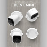 BLINK MINI CAMERA - ADHESIVE WALL MOUNTED BRACKET - TWIN PACK - WHITE