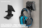 THE COLOSSUS - PS4 EDITION - HEADPHONE AND GAME CONTROLLER HANGER - BLACK