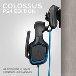 THE COLOSSUS - PS4 EDITION - HEADPHONE AND GAME CONTROLLER HANGER - BLACK