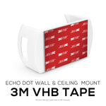 ECHO DOT WALL AND CEILING ADHESIVE MOUNT - WHITE