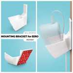 ANGLED WALL MOUNT FOR EERO MESH WIFI - WHITE