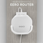 ANGLED WALL MOUNT FOR EERO MESH WIFI - WHITE