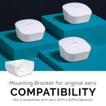 WALL MOUNT FOR EERO MESH WIFI - WHITE