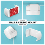 GOOGLE WIFI ADHESIVE WALL AND CEILING MOUNT (01) - EASY TO INSTALL & NO MESS