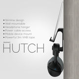 THE HUTCH - TABLET / PHONE MOUNT & HEADPHONE HANGER