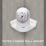 SCREWLESS WALL MOUNT SHELF FOR INFANT OPTICS DXR-8 BABY MONITOR - WHITE