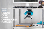 THE IRIS - UNDER DESK DUAL UNIVERSAL CONTROLLER WALL MOUNT - BLACK