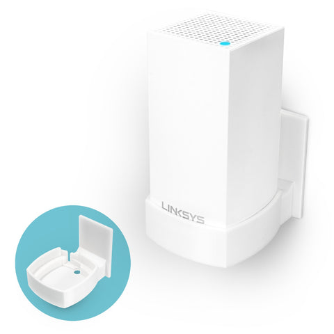 WALL MOUNT FOR LINKSYS VELOP MESH ROUTER - WHITE