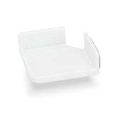 SMALL ADHESIVE CORNER FLOATING SHELF FOR SECURITY CAMERAS, BABY MONITORS, SPEAKERS, PLANTS & MORE