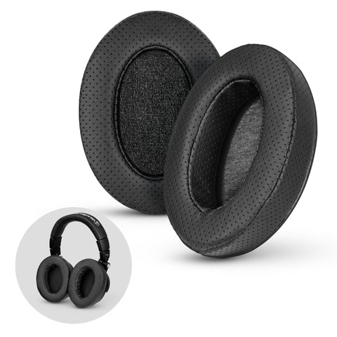 HEADPHONE MEMORY FOAM EARPADS - OVAL - PERFORATED - VARIOUS COLOURS
