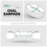 PROSTOCK ATH M50X & M SERIES CUSTOM EARPADS - SHEEPSKIN LEATHER