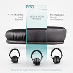 PROSTOCK ATH M50X & M SERIES CUSTOM EARPADS - SHEEPSKIN LEATHER