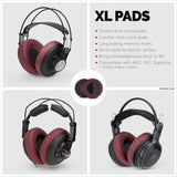 HEADPHONE MEMORY FOAM EARPADS - XL - PERFORATED