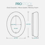 PROSTOCK ATH M50X & M SERIES CUSTOM EARPADS - MICRO SUEDE