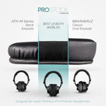 PROSTOCK ATH M50X & M SERIES CUSTOM EARPADS - MICRO SUEDE