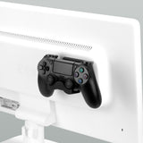 PLAYSTATION PS4 GAME CONTROLLER WALL MOUNT HANGER HOLDER - 2 PACK - BLACK TWIN PACK