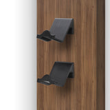 PLAYSTATION PS4 GAME CONTROLLER WALL MOUNT HANGER HOLDER - 2 PACK - BLACK TWIN PACK