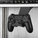 BRAINWAVZ UNDER-DESK PS4 XBOX GAME CONTROLLER HOLDER - BLACK