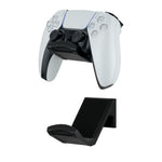 WALL MOUNT HANGER FOR PLAYSTATION PS5 DUALSENSE GAME CONTROLLER - 2 PACK - BLACK TWIN PACK