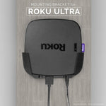 MOUNTING BRACKET FOR ROKU ULTRA - WITH VHB TAPE