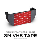 MOUNTING BRACKET FOR ROKU ULTRA - WITH VHB TAPE