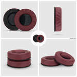 HEADPHONE MEMORY FOAM EARPADS - ROUND - PERFORATED
