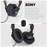 PU LEATHER EARPADS FOR SONY MDR-7506 / V6 / CD900ST(VARIOUS COLOURS)