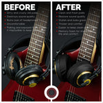 HEADPHONE MEMORY FOAM EARPADS - ROUND - PERFORATED
