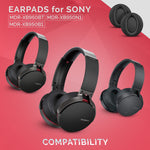 ÉCOUTEURS DE REMPLACEMENT SONY MDR-XB950BT - ADAPTÉS À D'AUTRES CASQUES DE LA SÉRIE XB