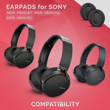 ÉCOUTEURS DE REMPLACEMENT SONY MDR-XB950BT - ADAPTÉS À D'AUTRES CASQUES DE LA SÉRIE XB