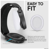 STEELSERIES ARCTIS REPLACEMENT PERFORATED EARPADS, UPGRADED MATERIALS & ENHANCED MEMORY FOAM, DESIGNED FOR ALL ARCTIS 1, 3, 5, 7, 9, PRO & PRIME (PERF)