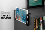 IPAD & ANDROID ADHESIVE DESK MOUNTED TABLET HANGER HOLDER - TDM01