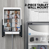UNIVERSAL WALL MOUNTED IPAD AND ANDROID TABLET STAND HANGER HOLDER - TWM02 - BLACK