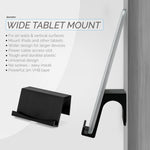 ADHESIVE WALL MOUNTED IPAD AND ANDROID TABLET STAND HANGER - TM03 - BLACK[EOL]