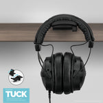 TUCK - FOLDABLE UNDER DESK HEADPHONE HANGER