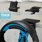 TUCK - CINTRE POUR CASQUE PLIABLE SOUS LE BUREAU 