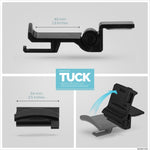 TUCK - FOLDABLE UNDER DESK HEADPHONE HANGER